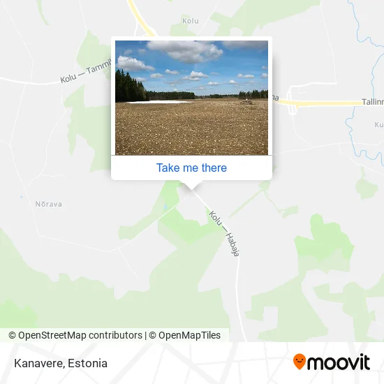 Карта Kanavere