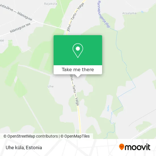 Карта Uhe küla