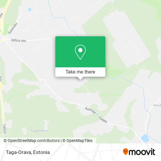 Карта Taga-Orava
