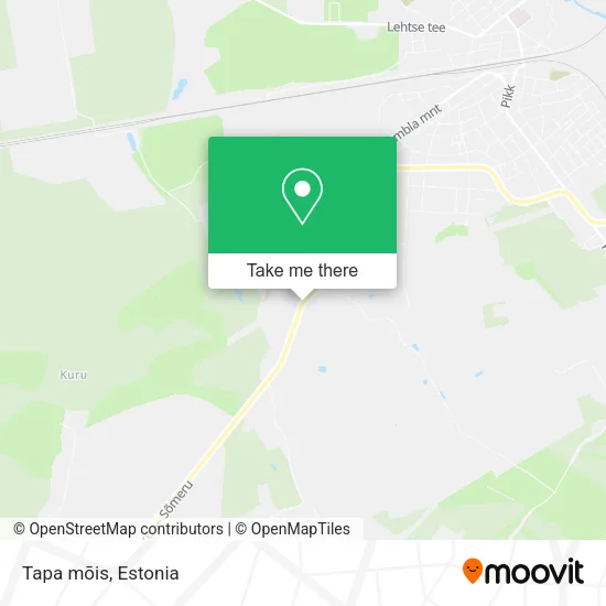 Карта Tapa mõis