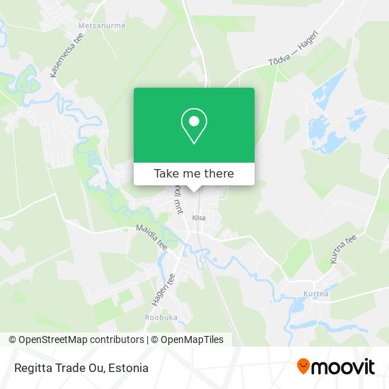 Regitta Trade Ou map