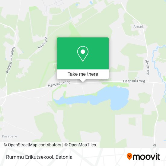 Карта Rummu Erikutsekool