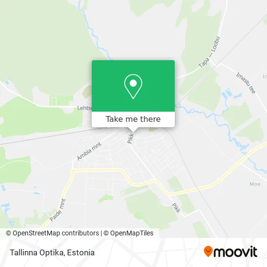 Карта Tallinna Optika