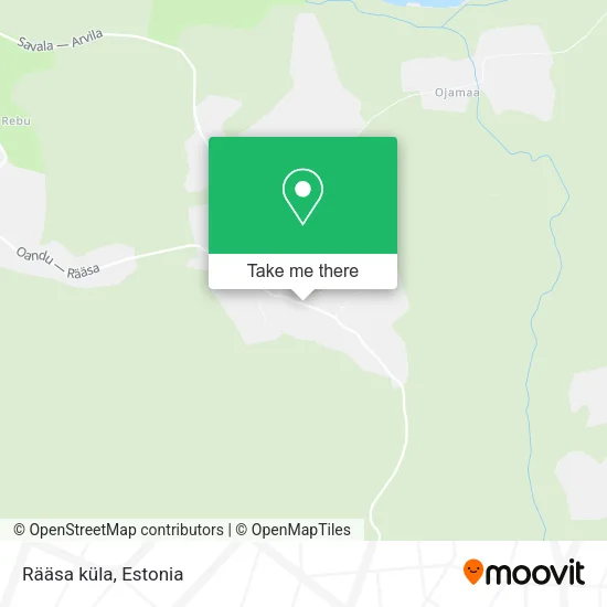 Rääsa küla map