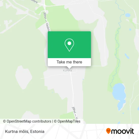 Карта Kurtna mõis