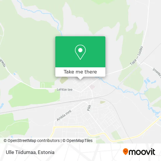 Карта Ulle Tiidumaa