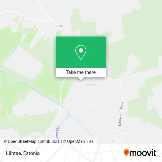 Lähtse map