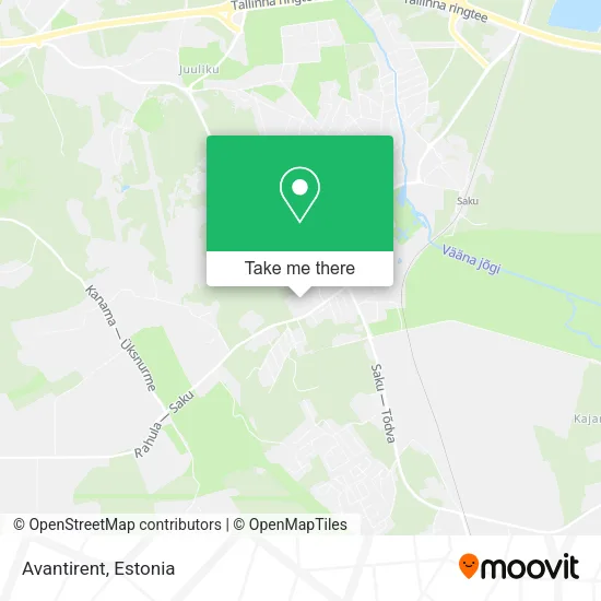 Карта Avantirent