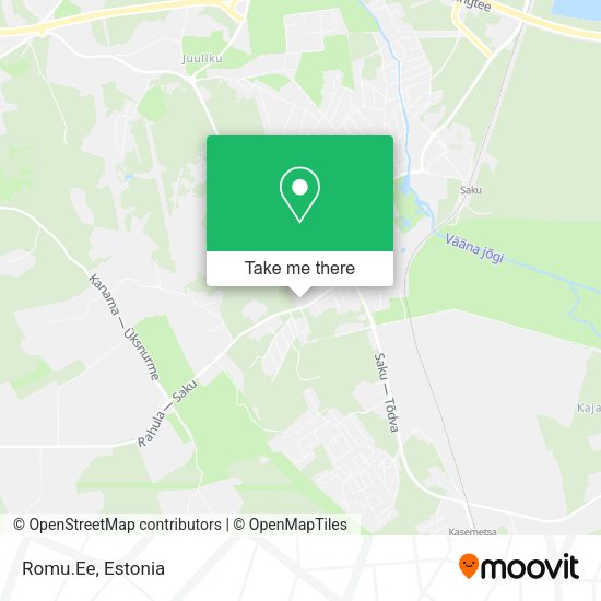 Карта Romu.Ee