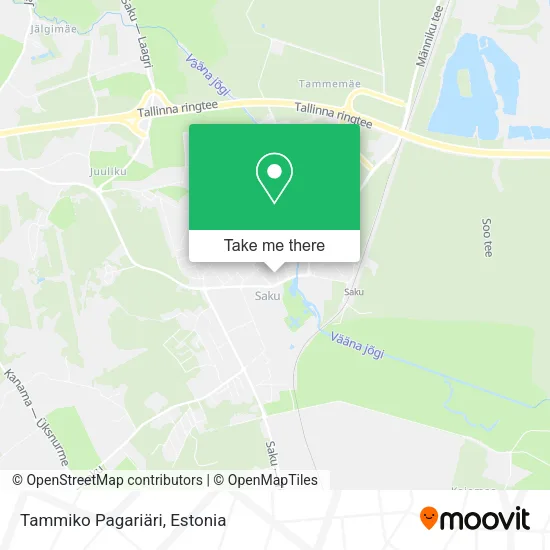 Tammiko Pagariäri map