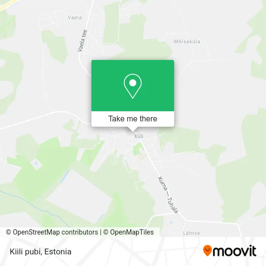 Карта Kiili pubi