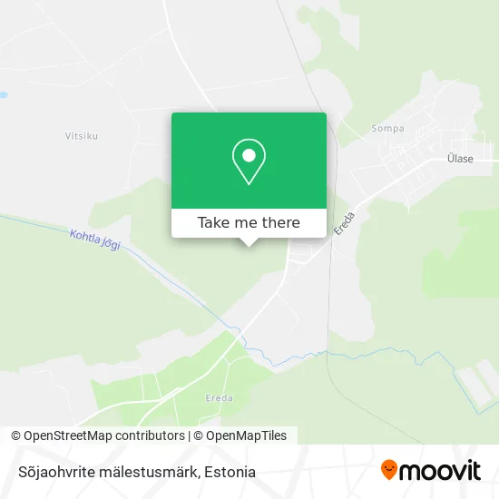 Карта Sõjaohvrite mälestusmärk