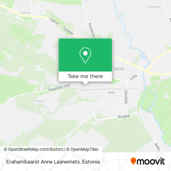 Карта Erahambaarst Anne Laanemets