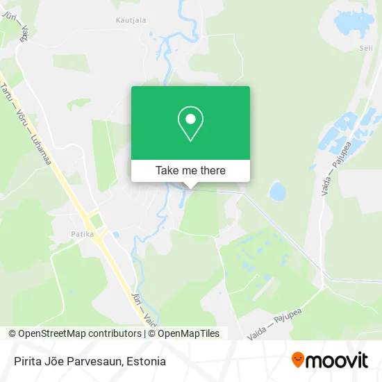 Карта Pirita Jõe Parvesaun