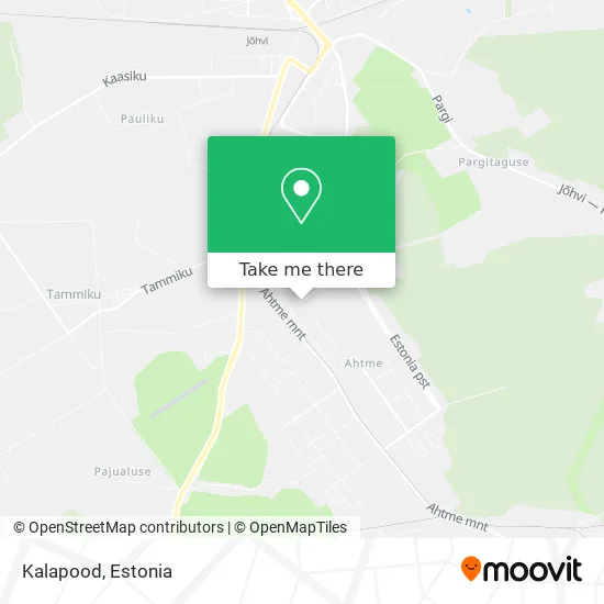 Карта Kalapood