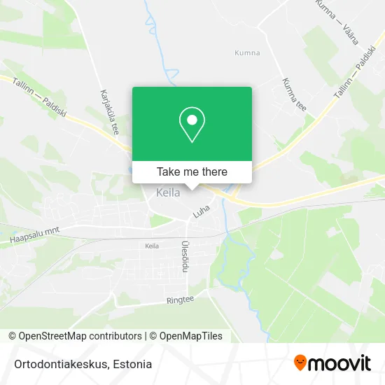 Ortodontiakeskus map