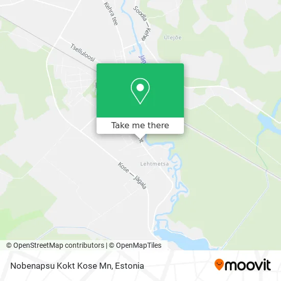 Nobenapsu Kokt Kose Mn map