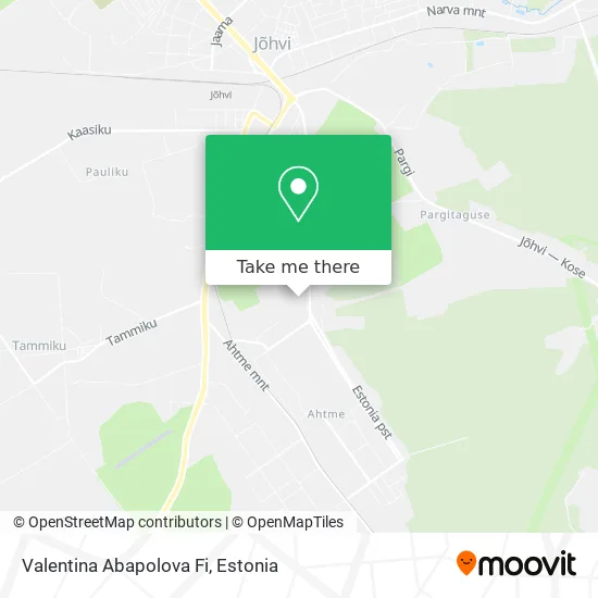 Карта Valentina Abapolova Fi