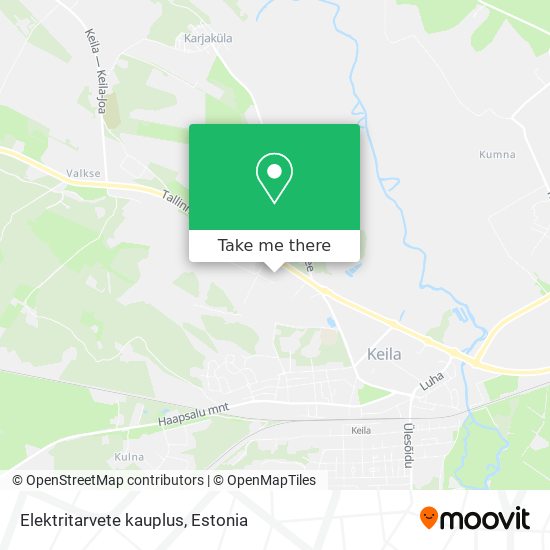 Elektritarvete kauplus map