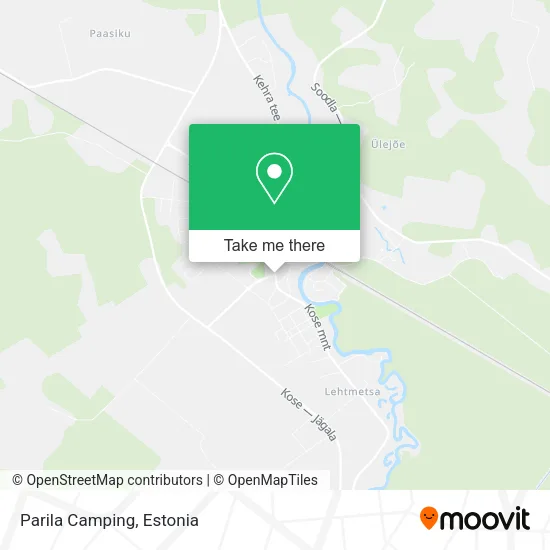 Карта Parila Camping
