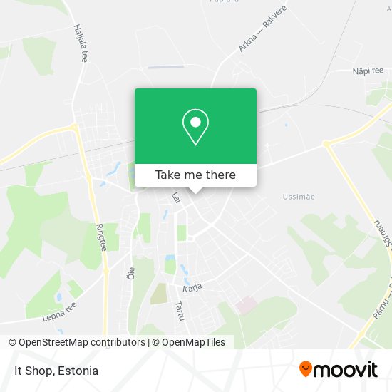 It Shop map