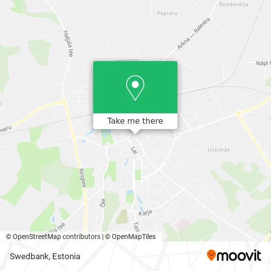 Карта Swedbank