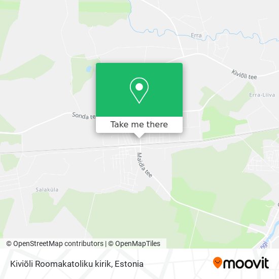 Kiviõli Roomakatoliku kirik map