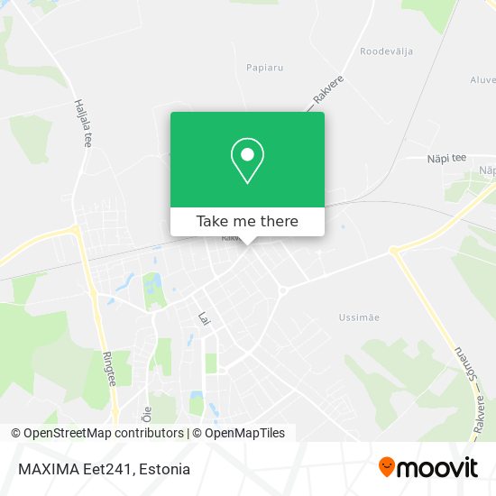 MAXIMA Eet241 map