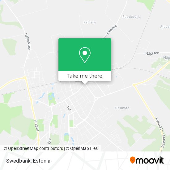 Swedbank map