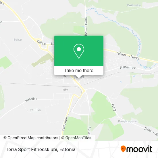Terra Sport Fitnessklubi map