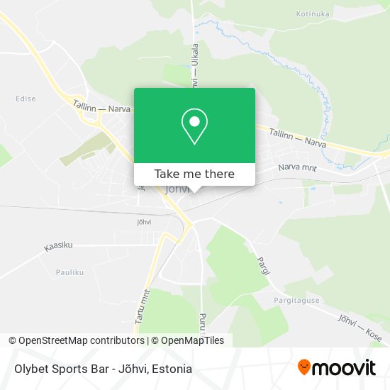 Olybet Sports Bar - Jõhvi map