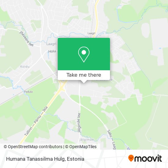 Humana Tanassilma Hulg map