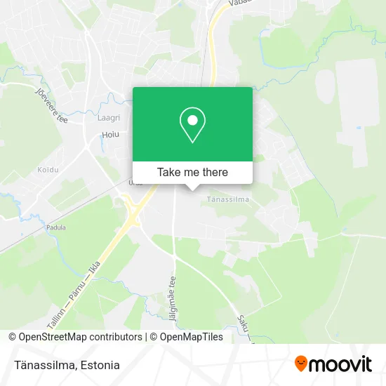 Tänassilma map