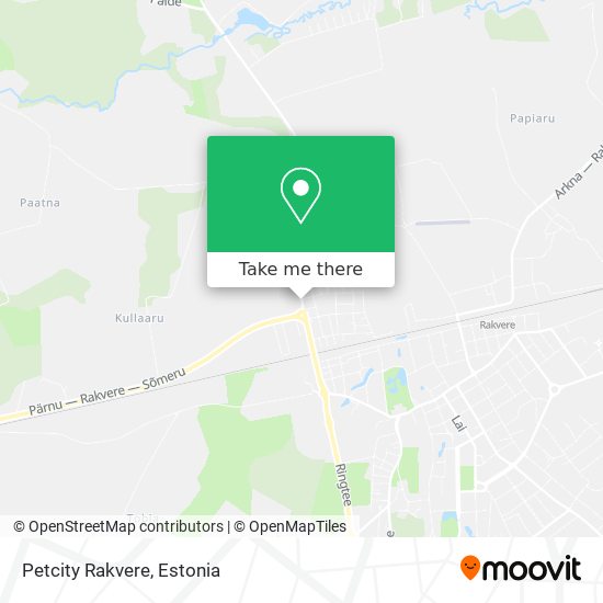 Petcity Rakvere map