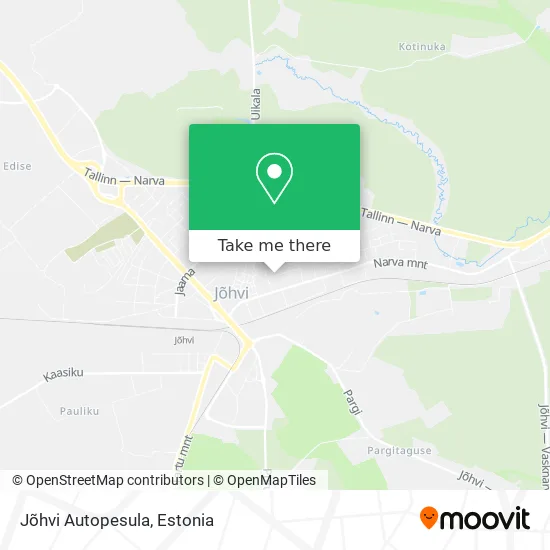 Jõhvi Autopesula map