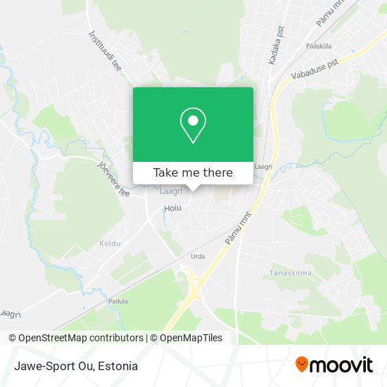 Jawe-Sport Ou map