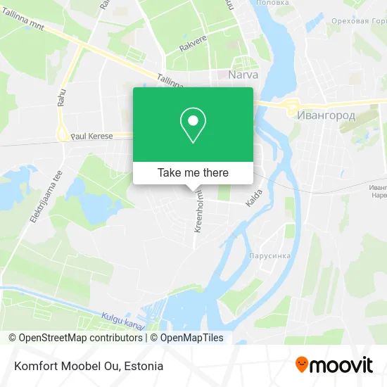 Карта Komfort Moobel Ou