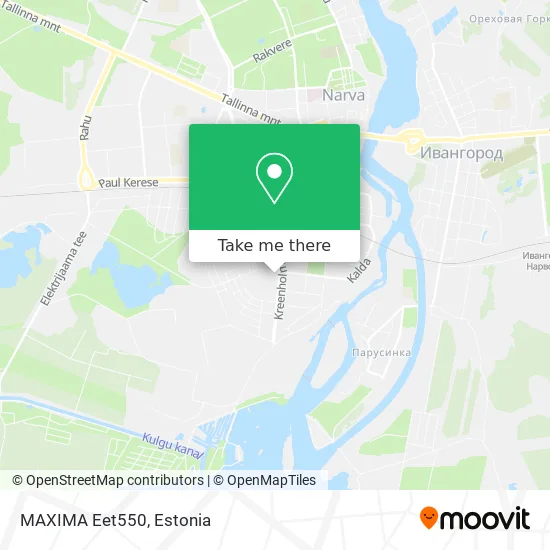 Карта MAXIMA Eet550