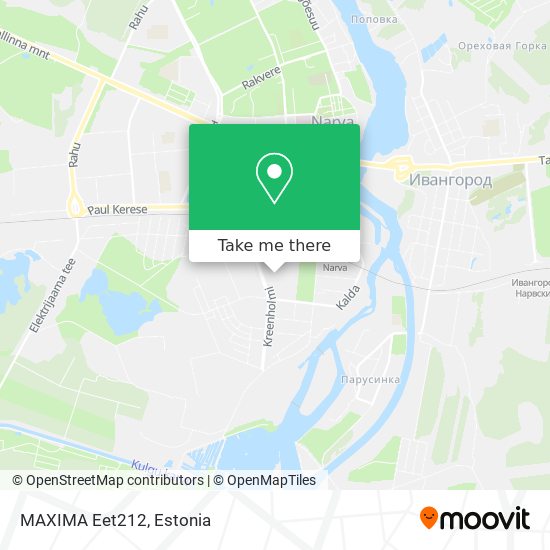 MAXIMA Eet212 map