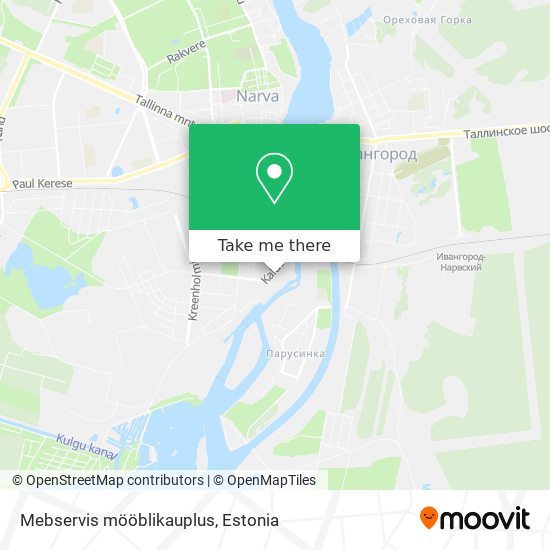 Mebservis mööblikauplus map