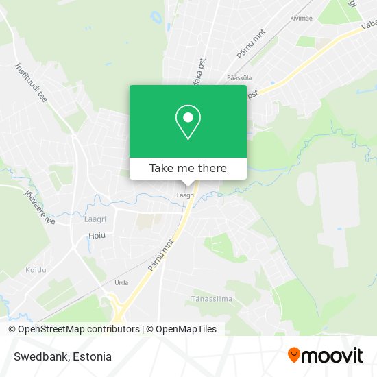 Swedbank map