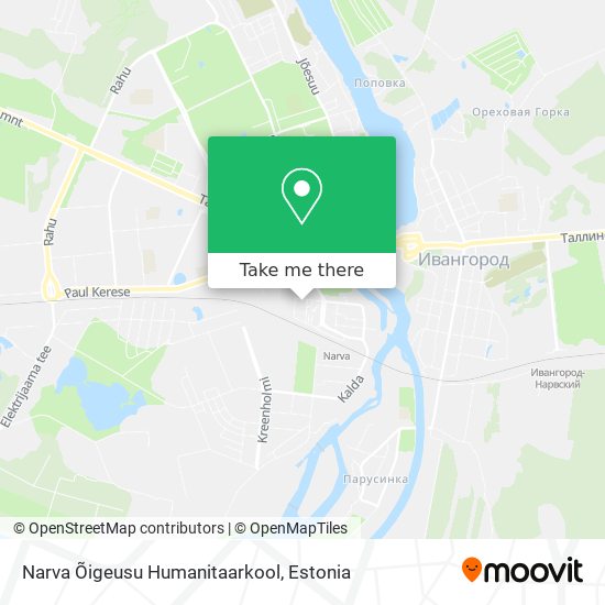 Narva Õigeusu Humanitaarkool map
