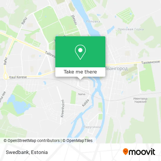 Карта Swedbank