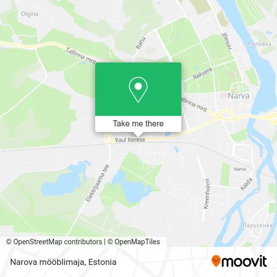 Карта Narova mööblimaja