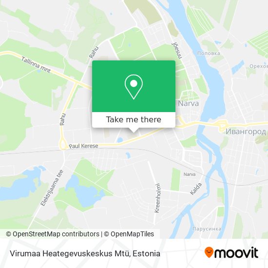 Virumaa Heategevuskeskus Mtü map