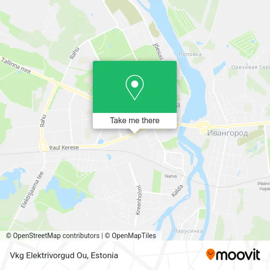 Карта Vkg Elektrivorgud Ou