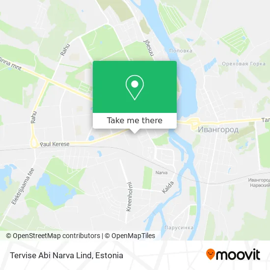 Карта Tervise Abi Narva Lind