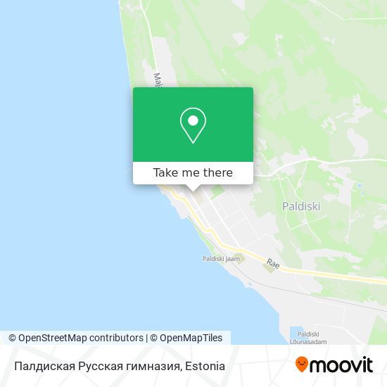 Палдиская Русская гимназия map