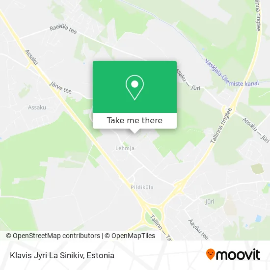 Klavis Jyri La Sinikiv map