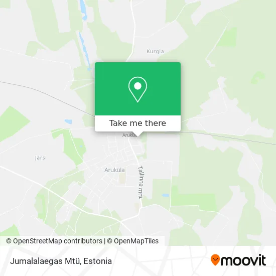 Карта Jumalalaegas Mtü